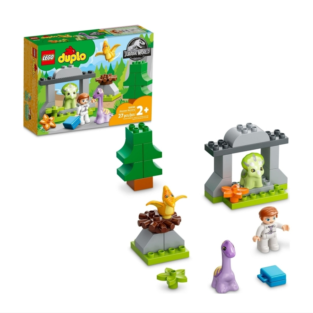 : LEGO Duplo Jurassic World 10938 Dinosaur Nursery Building Block Set NEW